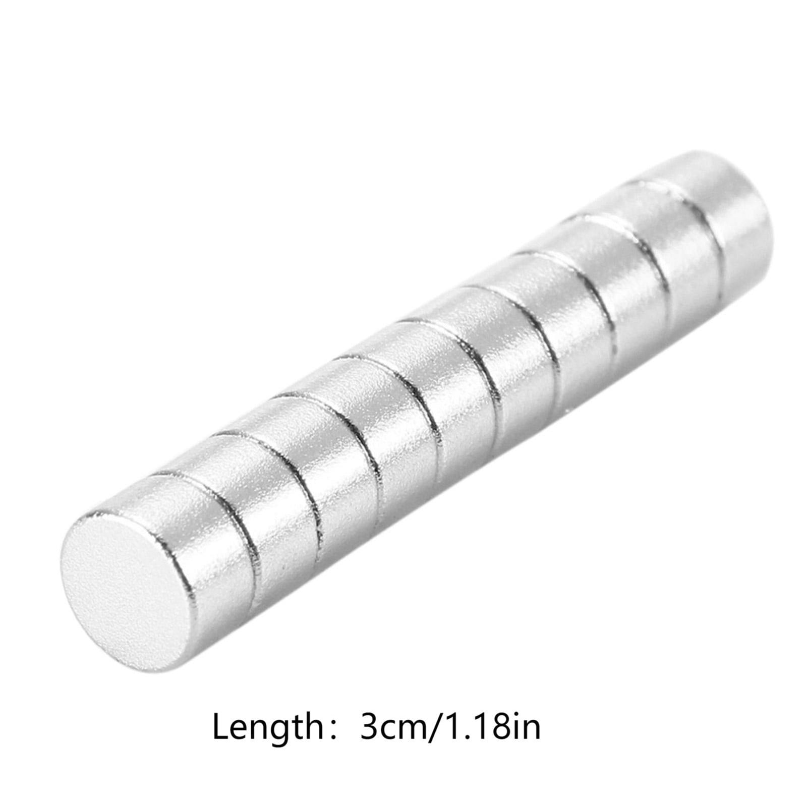 30Pcs Small Strong Magnets,Refrigerator Magnets Mini Round Magnets for Miniatures, DIY, Office, Hobbies, Crafts and Science