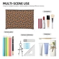 thumbnail image 4 of Hirioo Halloween Bat for Paper Reusable Cosmetic Bag Zipper Encouragement Travel Pouch Toiletry Bag for Women Girls, 4 of 7