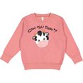 thumbnail image 2 of Inktastic Cow You Doin'? Cute Cow Toddler Sweatshirt, 2 of 4