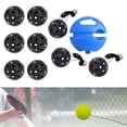 thumbnail image 1 of Entrenador de Pickleball Entrenamiento de Pickleball ligero con práctica de pelota de Pickleball bola negra, 1 of 8