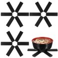 thumbnail image 5 of WASHWEPE 4Pcs Insulated Placemats for Hot Food Abs Material 7.47X7.47X0.79in, 5 of 8