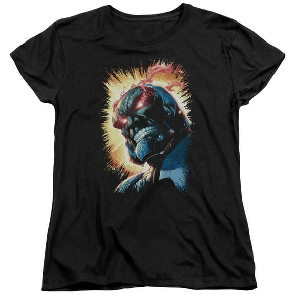 JLA Justice League Darkseid Is S/S Women's T-Shirt Black