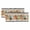 Black, variant on Fall Valances for Windows, Decorative Rod Pocket Window Valance Curtains, Orange Blue Pumpkins Thanksgiving Sunflower Leaf Plaid Short Curtain Drapes for Kitchen/Living Room, 2 Panels, 42" W x 18" L
