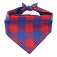 thumbnail image 2 of kladzum Dog Bandana Spring Dog Scarf Puppy Bandana Bib Handkerchief Gift, Pet Print Scarf Plaid Colorful Bib Classic Small Check Scarf, 2 of 3