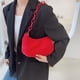 thumbnail image 5 of Bolsa retro para axilas de felpa con cadena acrílica para mujer, pequeños informales (rojo) Ehuebsd Para Estrenar, 5 of 8