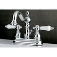 thumbnail image 2 of Kingston Brass KS1601BPL 4 in. Centerset Bathroom Faucet, Polished Chrome, 2 of 4