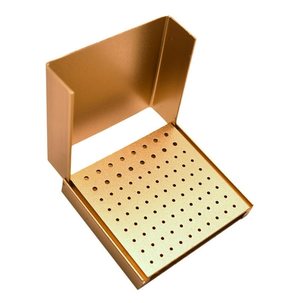 Caja Portátil Strade Fareast Limited Soporte Para Fresas 86 Agujeros Dorado