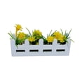 thumbnail image 2 of mdesiwst Miniature Raised Garden Bed Figurine Mini Flower Fence Planter Box Model 1/12 Scale Dollhouse Fairy Garden Decoration Accessories, 2 of 8