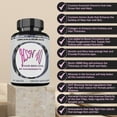 thumbnail image 3 of Minanaturals HSN 40 Hair Growth Supplement, Biotin 10000 mcg, Keratin, Collagen, 60 Tablets, 3 of 7