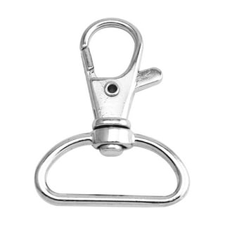Compatible With120pcs 32mm Metal D Rings For Gags Swivel Snap Hooks  (bronze)