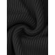 thumbnail image 5 of INSPIRE CHIC Vestido de Maternidad de Punto Ribeteado para Mujeres, Manga Larga, Cuello Redondo, Conjuntos de 2 Piezas, Vestido Bodycon de Suéter, Negro XL, 5 of 6