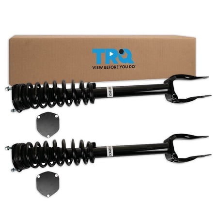 TRQ Front Shock & Spring Assembly Set Fits 2012-2017 Mercedes-Benz SCA79572