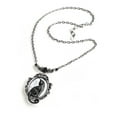 thumbnail image 2 of Alchemy Gothic Lightweight Fashion Feline Felicity Necklace, 2 of 2
