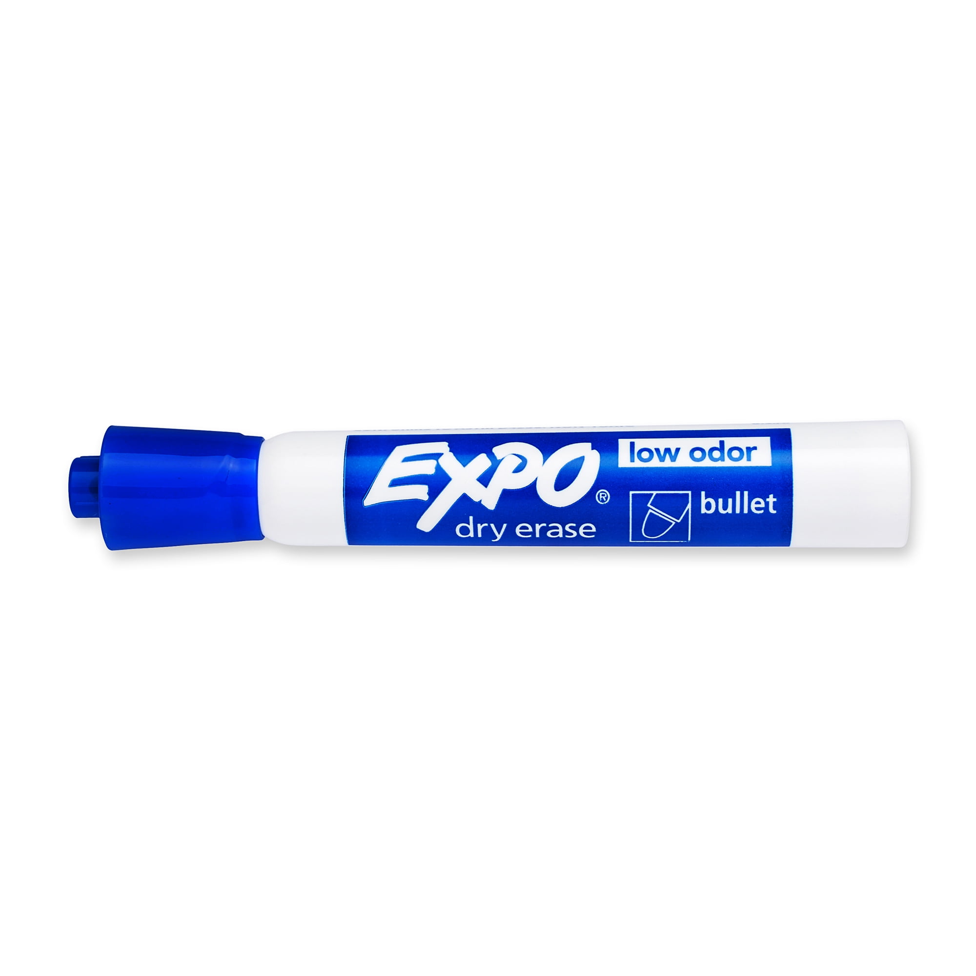 Winco Blue All Purpose Small Tip Neon Dry Erase Marker