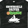 thumbnail image 4 of Inktastic Snowmobile Driver in Training Boys Toddler T-Shirt, 4 of 5