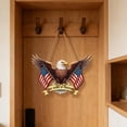 thumbnail image 6 of 250th Anniversary Door Hanging Sign, 1776-2026 Patriotic Wooden Decor with Stars & Stripes, “250 Years of Freedom” Independence Day Decoration for Front Door Porch Wall, 6 of 8