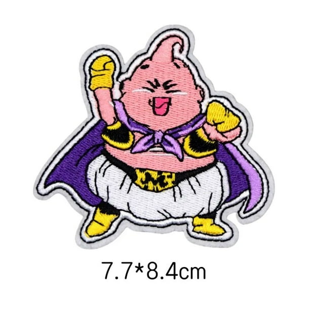 Nuevos parches bordados de Dragon Ball Goku para ropa, parches bordados con dibujos animados de anima, apliques para ropa