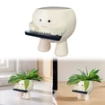 thumbnail image 3 of Bonitas Macetas Suculentas Con Cara Maceta Resina para Plantas Interior Y Exterior, 3 of 9
