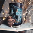 thumbnail image 5 of Halloween Tumbler with Lid Double Wall Tumbler 20oz Travel Coffee Mug, Once You Go Witch You Never Switch, Witch Tumbler, Pumpkim Tumbler, Black Cat Tumbler at Night, 5 of 5