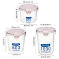 thumbnail image 3 of JWDX Glass and Bottle Clearance! Safety for Kids Silicone Sippy Lids - Make Most Cups A Sippy Cup Leak Proof include 3Pc Food Storage Tanks, 3 of 9
