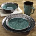 thumbnail image 3 of Cuisinart CDST1-S4JEG Stoneware Jenna Collection 16-Piece Dinnerware Set, Green, 3 of 3