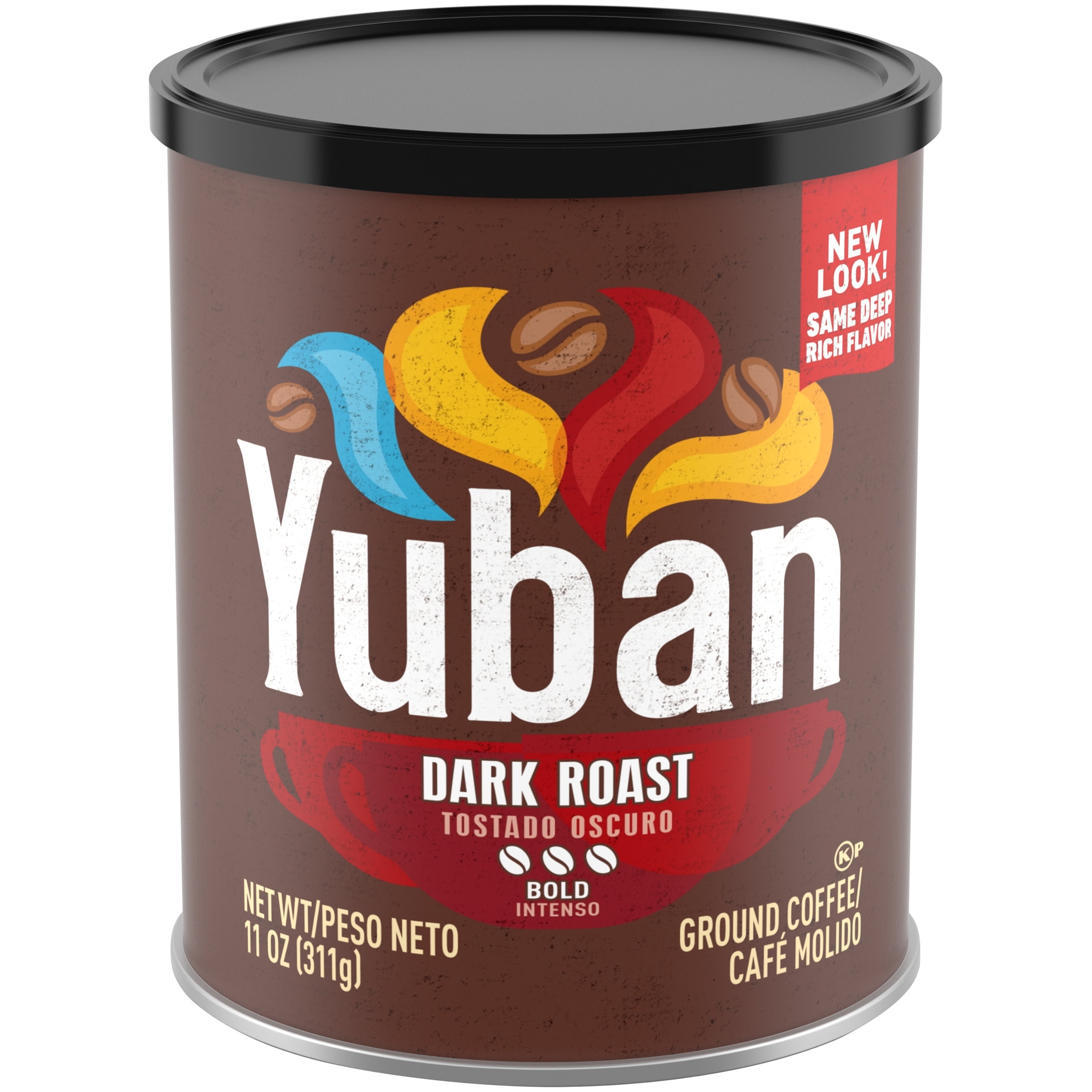 Yuban Dark Roast Bold Roast Ground Coffee, 11 oz Canister