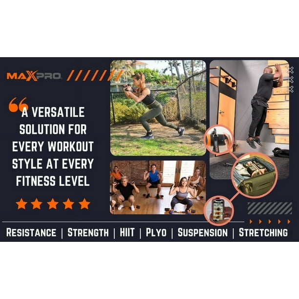 MAXPRO As Seen on Shark Tank  The Ultimate Smart Cable Home Gym – MAXPRO  Fitness