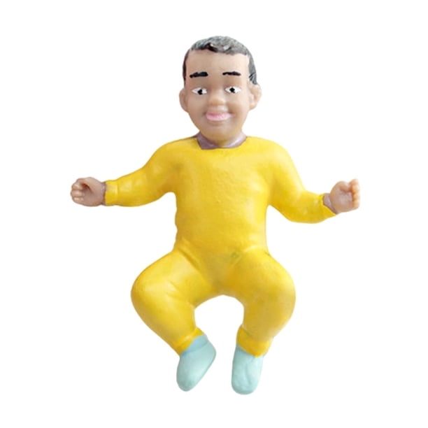 Figura en miniatura para personas, familia, figura en miniatura, adorno de escritorio, proyectos de bricolaje, figura de personaje para Diorama en Bebé