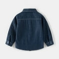 thumbnail image 6 of Boys Jean Jacket Long Sleeve Button down Boys Blue Jacket Lightweight Jacket Boys' Outerwear Jackets & Coats 4-5 Years, 6 of 9