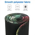 thumbnail image 3 of Long Mouse Pads for Desk,Pioneer Flower Floral Print Pattern Desk Mats on Top Of Desks, Desk Mouse Pad Extra Large with 3mm Non-Slip Base and Stitched Edge for Gaming,Office,Work,Home 47.3"x23.6", 3 of 6