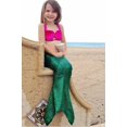 thumbnail image 5 of 3PCS Girl Kids Mermaid Tail Swimmable shell Bikini Set Bathing Suit Fancy Costume 3-9Year, 5 of 5