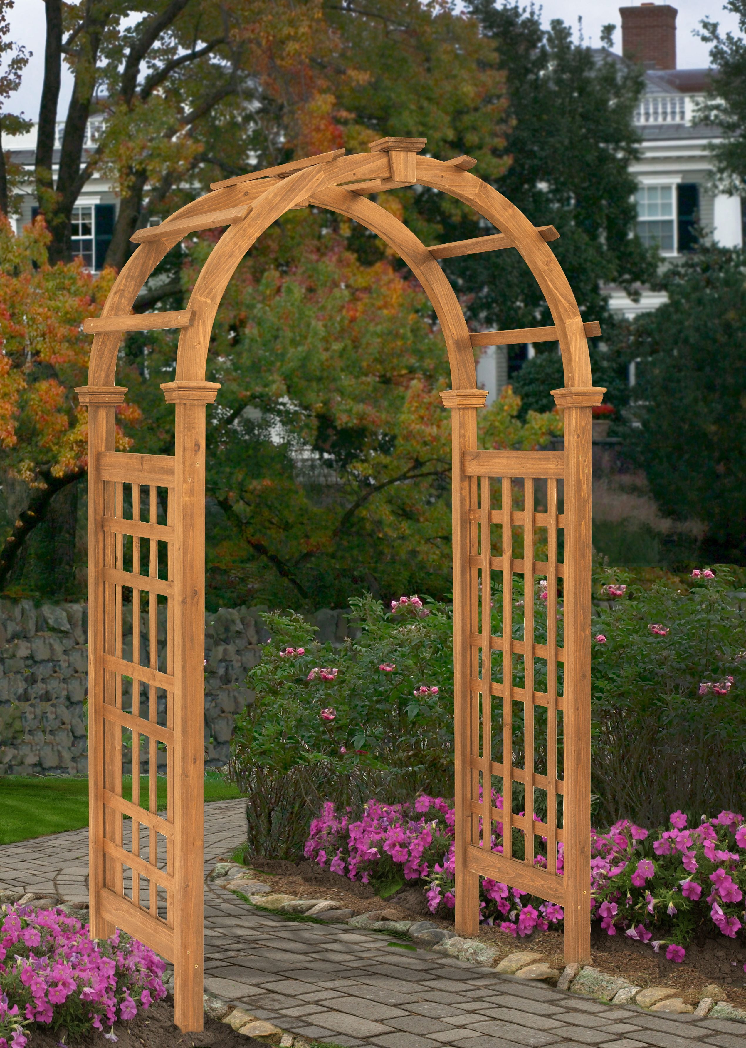 Rosewood Arbor by New England Arbors