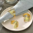 thumbnail image 3 of Servilleteros, servilletero para la cosecha, Acción de Gracias, decoraciones de mesa navideñas, bodas, cenas, fiestas, decoración de bricolaje, porta servilletas con hebilla para la cena (ir, 3 of 5