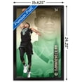 thumbnail image 4 of NBA Milwaukee Bucks - Giannis Antetokounmpo 17 Wall Poster, 14.725" x 22.375", Framed, 4 of 5