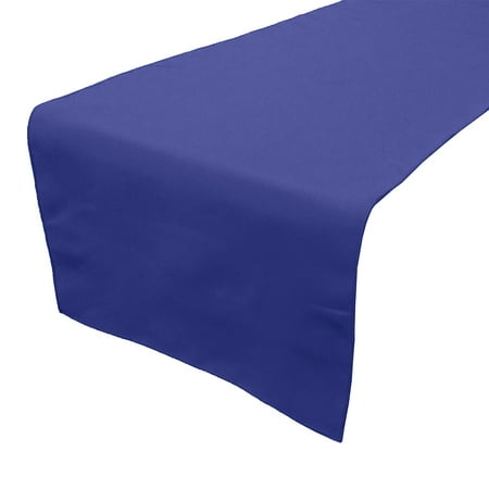 

Poplin Table Runner Solid Royal Blue