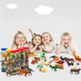thumbnail image 4 of 12 piezas/lote de divertidos modelos de dinosaurios, juguetes educativos para niños, pequeñas figuras de animales de simulación, juguetes para niños, regalos de cumpleaños para niños, nuevo, 4 of 5