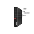 thumbnail image 2 of Remis à Neuf : LENOVO M920q Intel Core i7-8700T 8 Go 512 Go SSD Win 10 Pro, 2 of 4