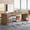 Light Brown, variant on Tribesigns78.74-inch Extra Long Conference Table, Large Meeting Table with Spacious Worktop, for Office Conference Room, Easy Assembly, Vintage Brown