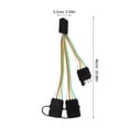 thumbnail image 2 of FESTFENDS Cable Adaptador Para Luces De Remolque 4 Pines Con Materiales Duraderos Y Conexión Estable, 2 of 6