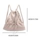 thumbnail image 3 of Mochila Daypack Btafrte Con Cordón Nylon Gran Capacidad Mujeres Hombres Bolso Hombro Fruncido, 3 of 9
