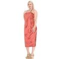 thumbnail image 3 of HAPPY BAY Women's Beachwear Summer Bikini Wraps Beach Wrap Coverups Sarong Skirt Bathing suit Swim Cover up Swimwear Swimsuit Coverups for Women One Size Ruby, Fish, 3 of 5