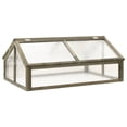 thumbnail image 2 of vidaXL Greenhouse Outdoor Grow House Green House for Plant Growing Firwood, 2 of 15