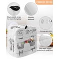 thumbnail image 3 of Laundry Room Stand Mixer Dust Cover with Storage Pocket & Handles,Cartoon Wash Dry Fold Repeat Simple Lines Art Fits All Tilt Head & Bowl Lift Kitchen Appliance Cover Accessories,4.5-5 Quart, 3 of 6
