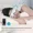 white, variant on 4D Electric Eye Massager Heat Vibration Airbag Vibrator Bluetooth Eye Massager Mask Eye Care Instrument Vibrator Massage Machine