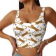 thumbnail image 1 of Balery Leopard Print Sujetadores deportivos con espalda cruzada para mujer, acolchados, sin costuras, de alto impacto, ideales para yoga, gimnasio, entrenamiento y fitness.-Medium, 1 of 8