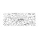 thumbnail image 2 of Thanksgiving Coloring Tablecloth Jumbo Poster for Autumn Holiday Party Decor with Turkey Pumpkin Graffiti Waterproof Background Wallpaper, 2 of 6