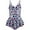 White, variant on RTKFRFL Girls Leopard Swimwear Kids One Piece Ruffle Skirt Swimsuits With Spaghetti Strap Beach Bathing Suit
