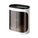 thumbnail image 1 of Dispensador de vasos de papel Portavasos de plástico montado en la pared Estante para almacenamiento de botellas de papel, tubo doble, blanco Methold  HA003570-01, 1 of 7
