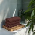 thumbnail image 3 of Tens Towels Set de 12 Paños de Lavado, 12 × 12 pulgadas, Marrón, 3 of 9