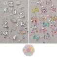 thumbnail image 3 of 3 cajas de cuentas mixtas para decoración de uñas, cuentas de lazo con parte posterior plana, diamantes de imitación de resina, decoraciones para uñas, diseños de manicura, accesorio de joyería DIY, 3 of 5